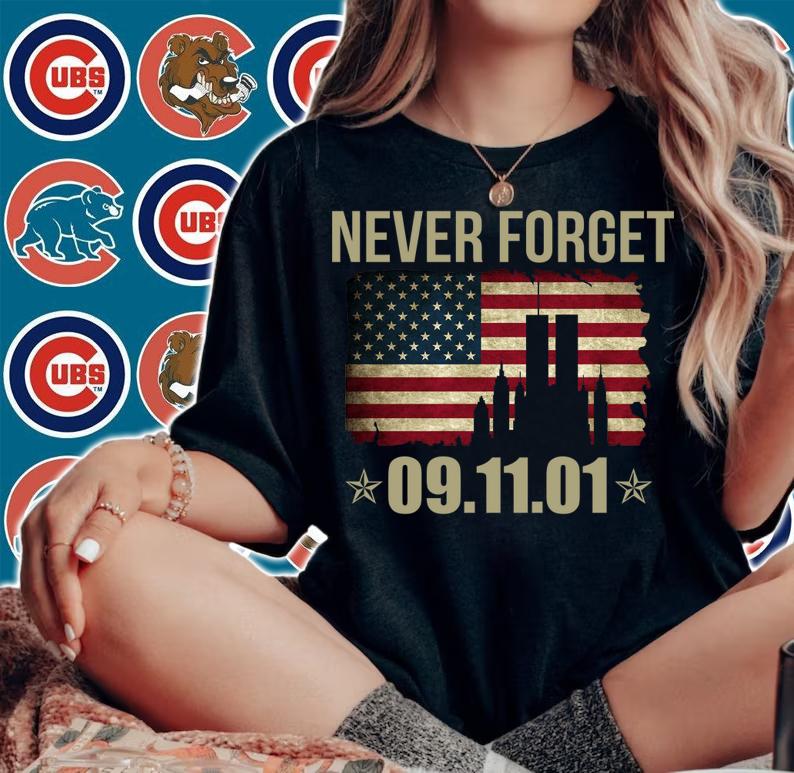 Never Forget 911 t-shirt woman shirt