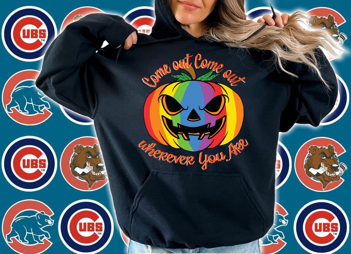 Come Out Wherever You Are - Gay Pride - Gay Halloween t-shirt hoodie