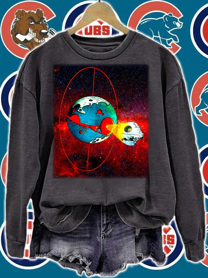 Unicron vs Death Star t-shirt sweatshirt