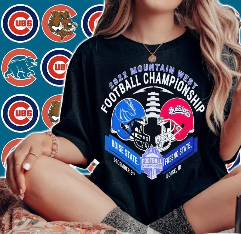 2022 Mountain West Football Championship Boise State vs Fresno State December 3rd shirt t-shirt woman shirt