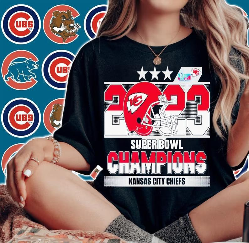 2023 Kansas City Chiefs Super Bowl Champions shirt t-shirt woman shirt