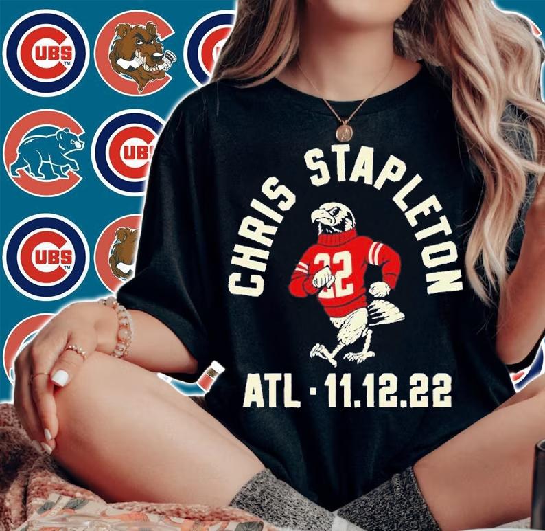 Chris Stapleton Atlanta Mascot shirt t-shirt woman shirt