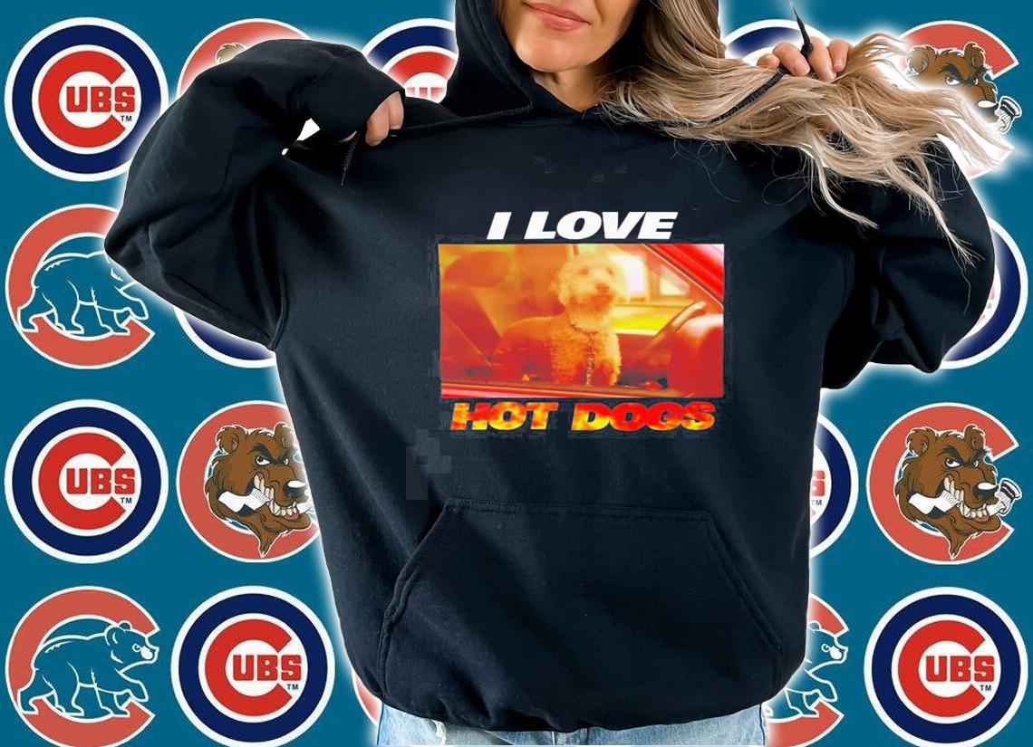 I love hot Dogs photo new shirt t-shirt hoodie