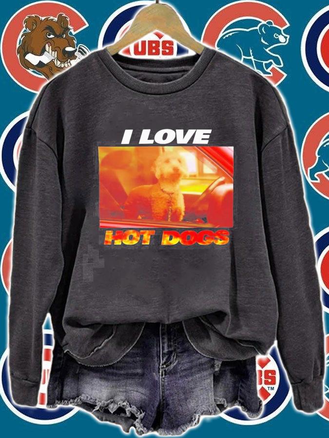 I love hot Dogs photo new shirt t-shirt sweatshirt