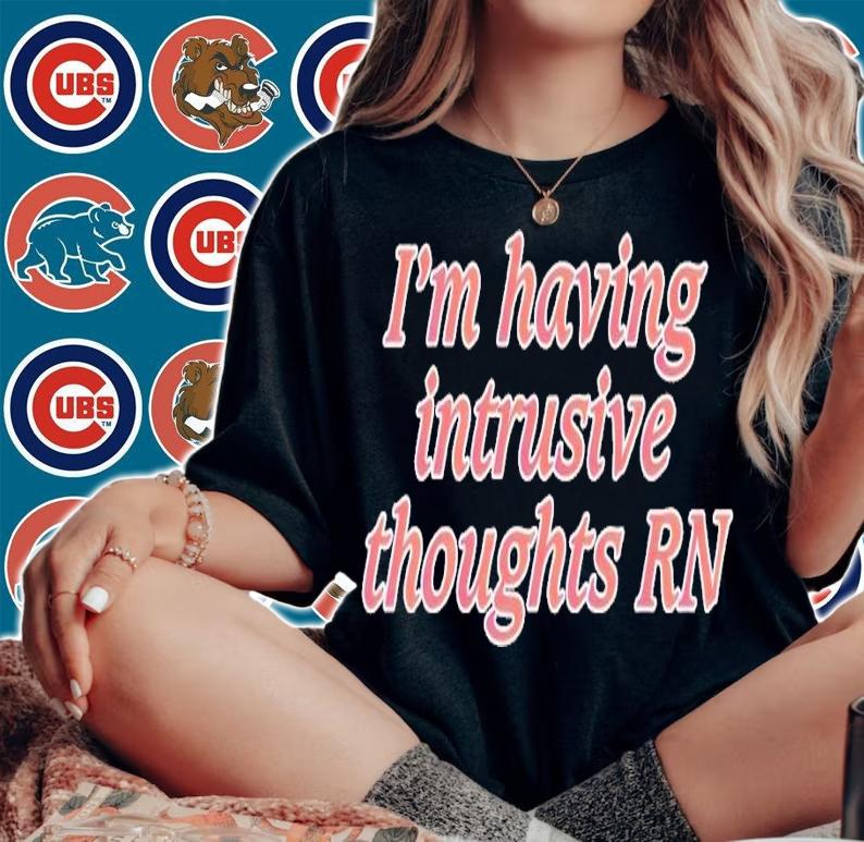 I'm having intrusive thoughts RN shirt t-shirt woman shirt