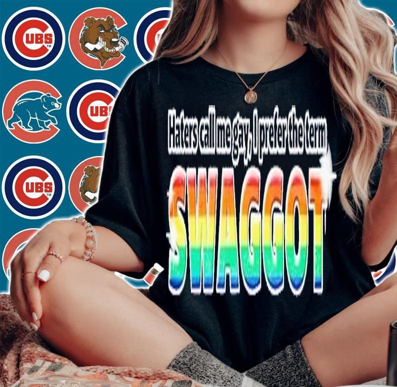 Haters call me gay I prefer the term Swaggot shirt t-shirt woman shirt