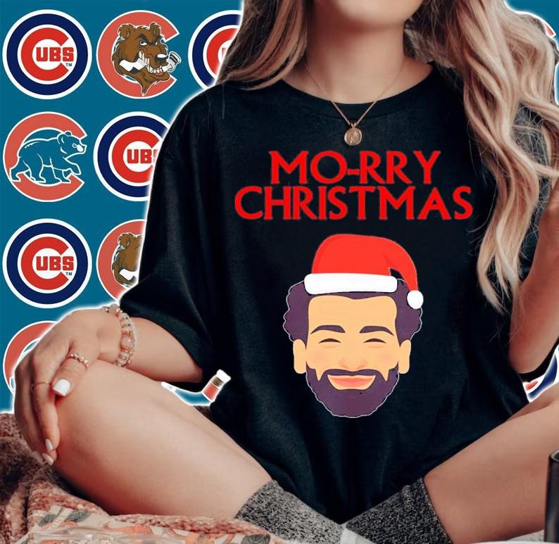 Merry Christmas FLC Mo Salah Shirt t-shirt woman shirt