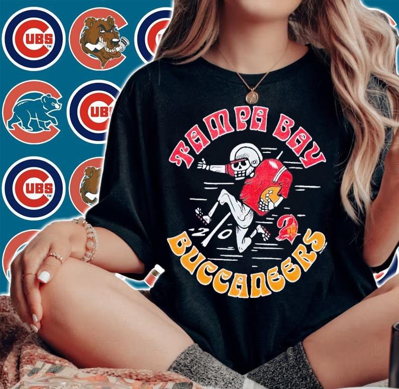 NFL x Grateful Dead x Buccaneers shirt t-shirt woman shirt
