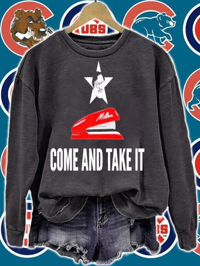 Milton's red stapler come and take it shirt t-shirt sweatshirt