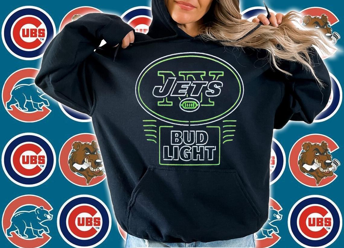 NFL X Bud Light X Jets shirt t-shirt