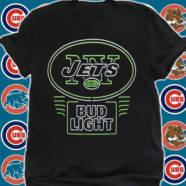 NFL X Bud Light X Jets shirt t-shirt