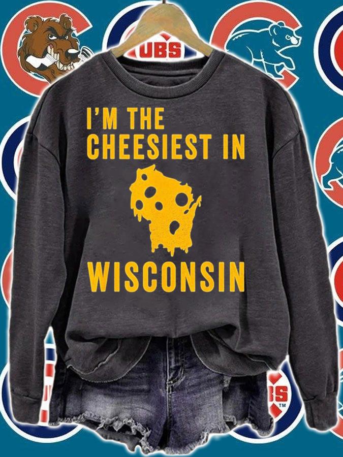 I'm The Cheesiest In Wisconsin T-Shirt t-shirt