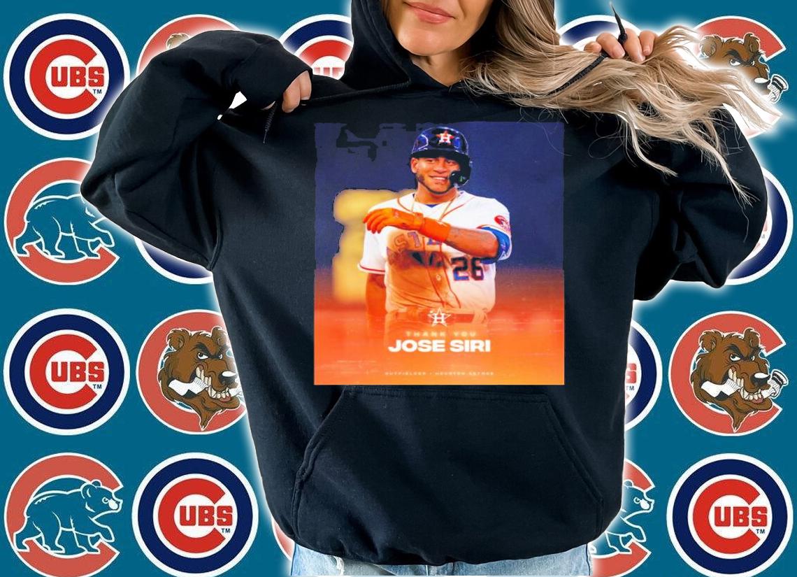 Thank You Jose Siri Outfielder Houston Astros Shirt t-shirt hoodie