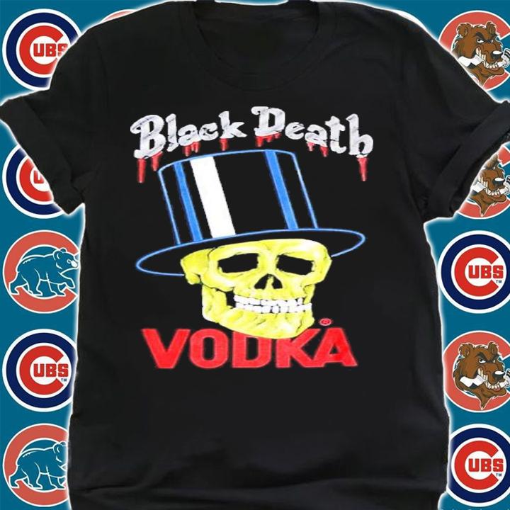 Black Death Vodka Slash Gun N Roses Shirt t-shirt