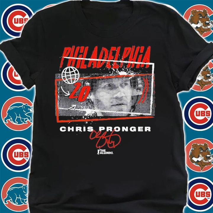 Chris Pronger Philadelphia Tones Hockey Signature Shirt t-shirt