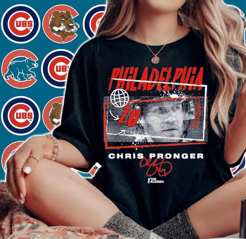 Chris Pronger Philadelphia Tones Hockey Signature Shirt t-shirt