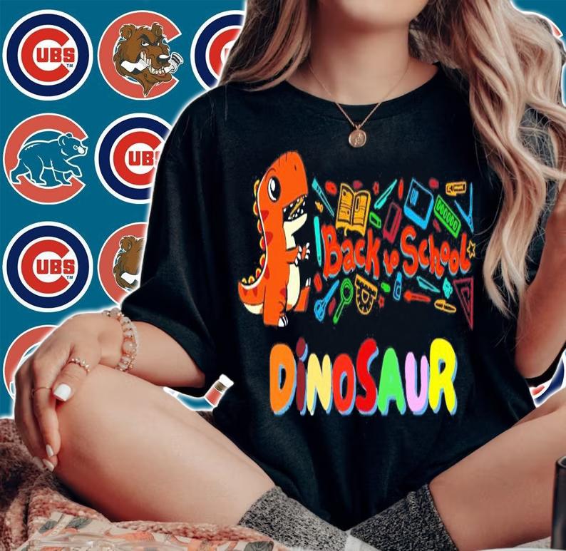 Kindergarten Back To School Dinosaurs T-Shirt t-shirt