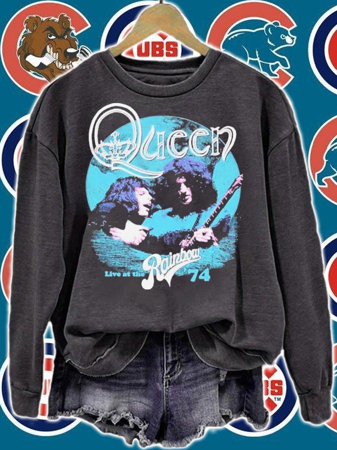 Live At The Rainbow '74 Queen Band Shirt t-shirt sweatshirt