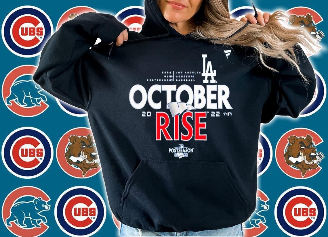 Los Angeles Dodgers October Rise 2022 Postseason Locker Room Shirt t-shirt