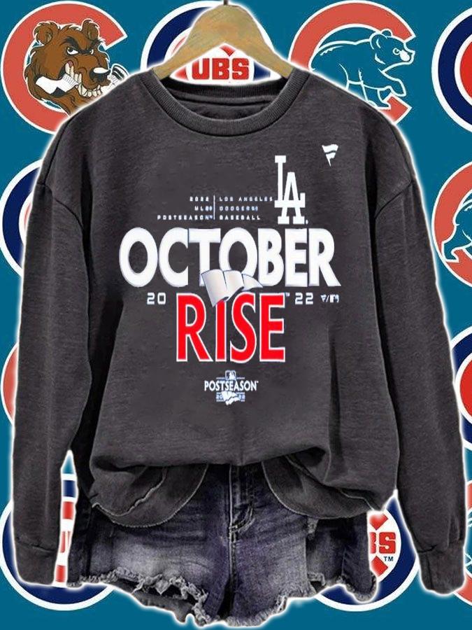 Los Angeles Dodgers October Rise 2022 Postseason Locker Room Shirt t-shirt