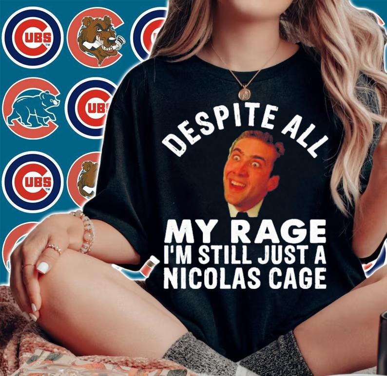 My Rage I'm Still Just A Nicolas Cage John Travolta Shirt t-shirt