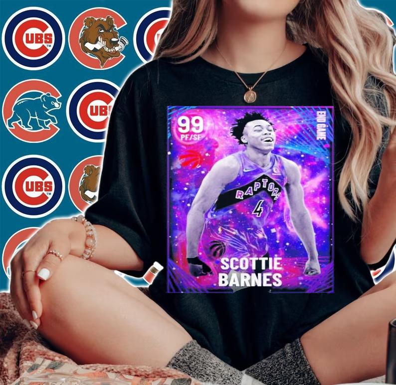 NBA 2K22 Dark Matter Scottie Barnes Shirt t-shirt woman shirt