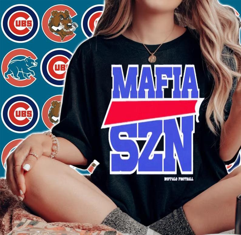 Mafia SZN Buffalo Football T-Shirt t-shirt