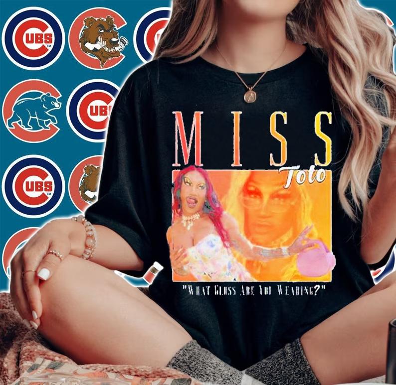 Miss Toto retro gloss shirt t-shirt