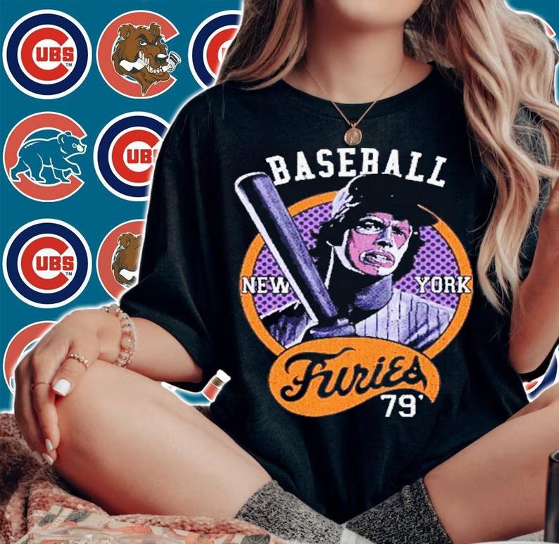 New York Baseball Furies 79 The Warriors Shirt t-shirt