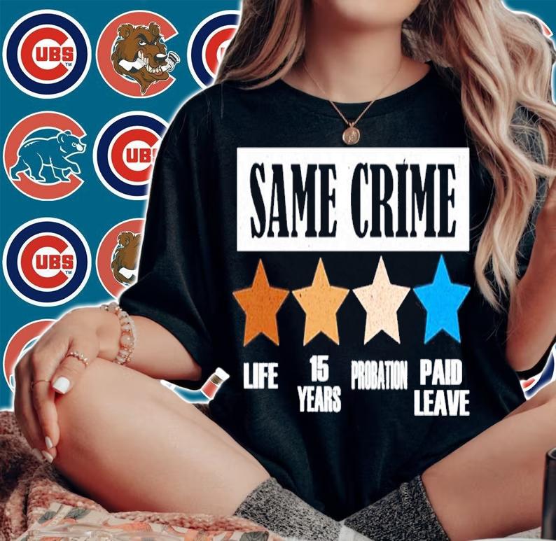 Political Same Crime T-Shirt t-shirt woman shirt