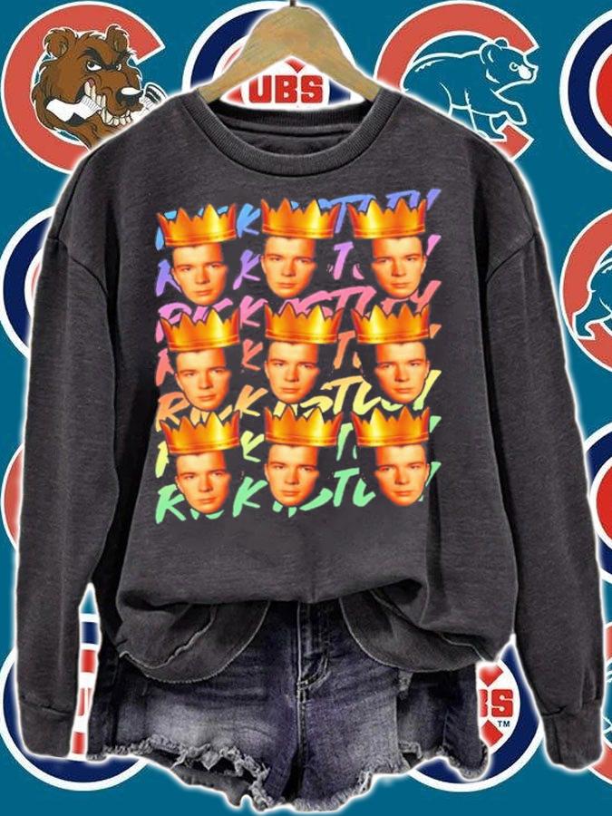 Rick Astley King T-Shirt t-shirt