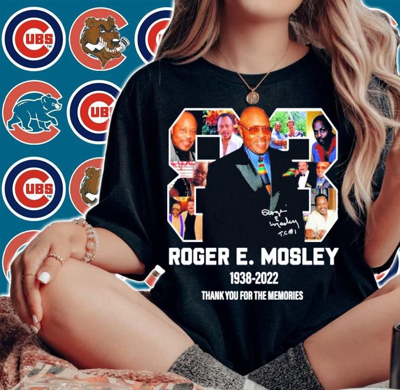 RIP Roger E. Mosley Island Hoppers 1938-2022 Signature Thank You For The Memories Shirt t-shirt woman shirt