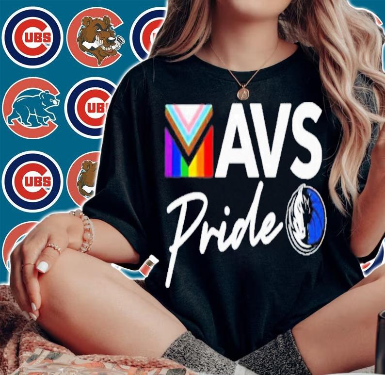 2022 Dallas Mavs Pride T-Shirt t-shirt