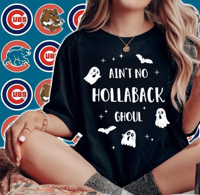 Ain't No Hollaback Ghoul Halloween Boo T-Shirt t-shirt woman shirt
