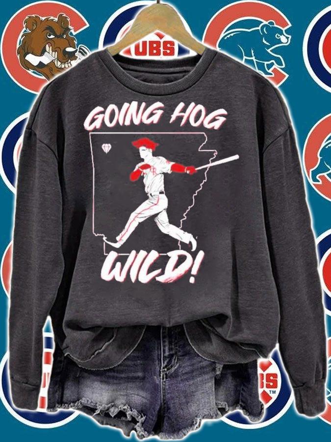 Arkansas Going Hog Wild Shirt t-shirt sweatshirt