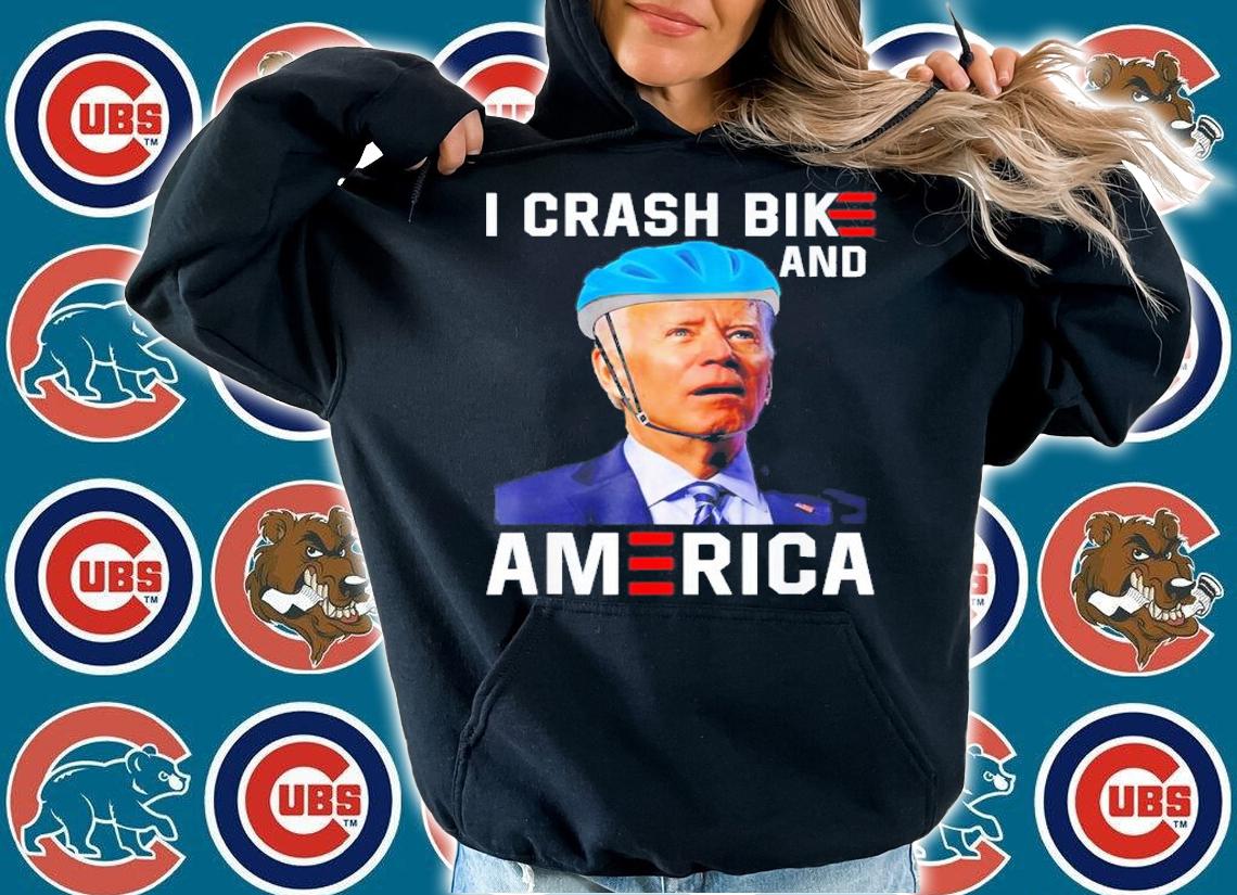 Biden Bike Bicycle I Crash Bikes And Economies T-Shirt t-shirt