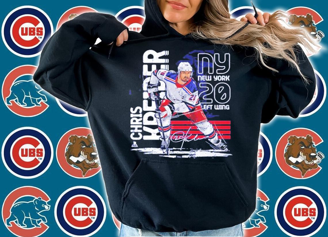 Chris Kreider New York R Skyline Hockey Signatures Shirt t-shirt
