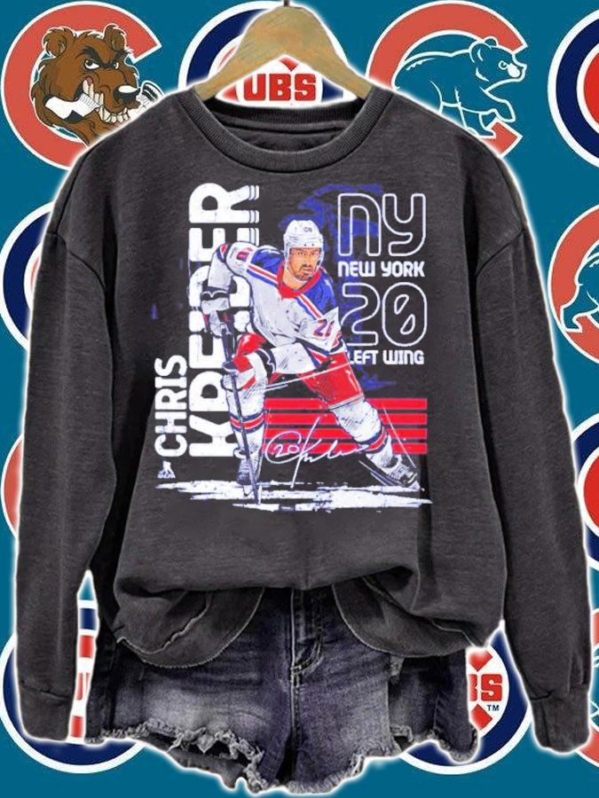 Chris Kreider New York R Skyline Hockey Signatures Shirt t-shirt