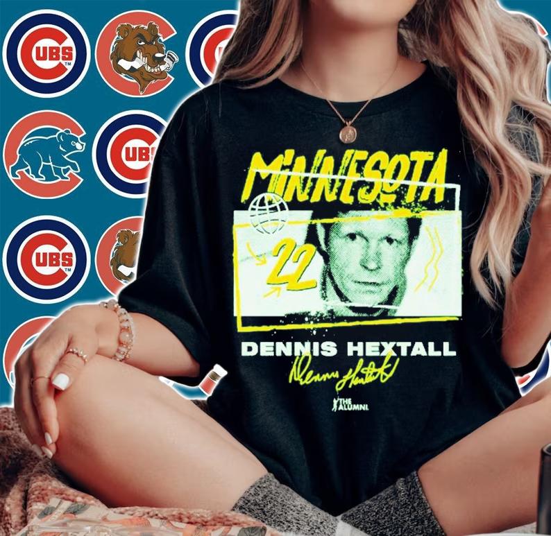 Dennis Hextall Minnesota Tones Signature Shirt t-shirt