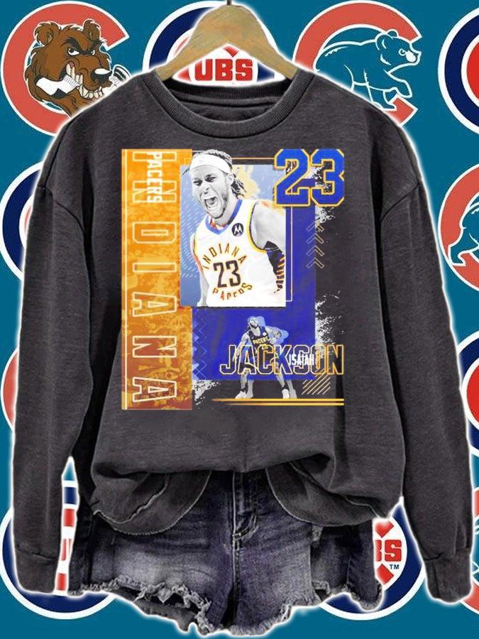 Isaiah Jackson Basketball Paper Poster Pacers 2 Shirt t-shirt