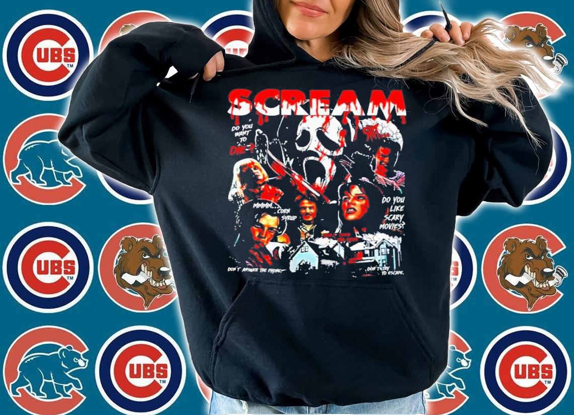 Scream Movie Ghostface Halloween Retro 90s Shirt t-shirt
