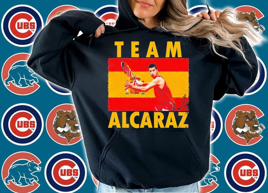 Spain Flag Team Alcaraz Carlos Alcaraz T-Shirt t-shirt