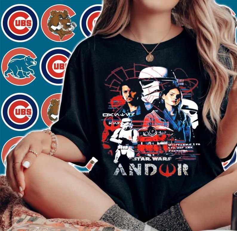Star Wars Andor Rebels vs Stormtroopers shirt t-shirt