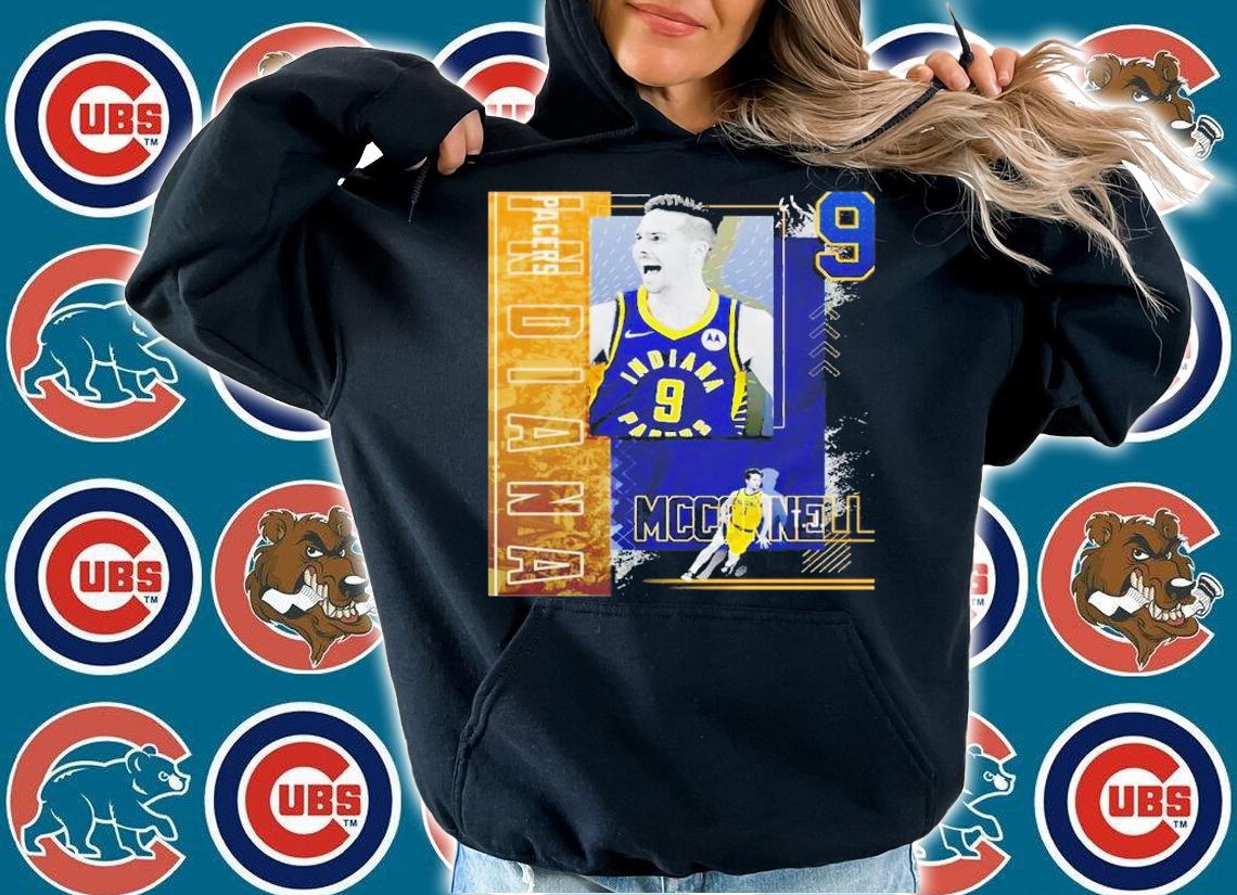 T.J. McConnell Basketball Paper Poster Pacers 2 Shirt t-shirt