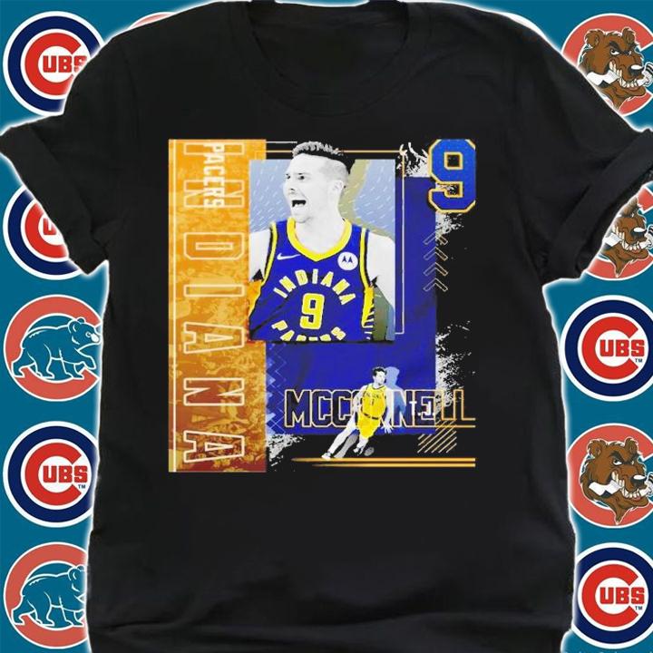 T.J. McConnell Basketball Paper Poster Pacers 2 Shirt t-shirt