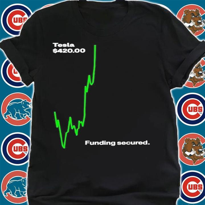 Tesla $42000 Funding Secured Shirt t-shirt shirt
