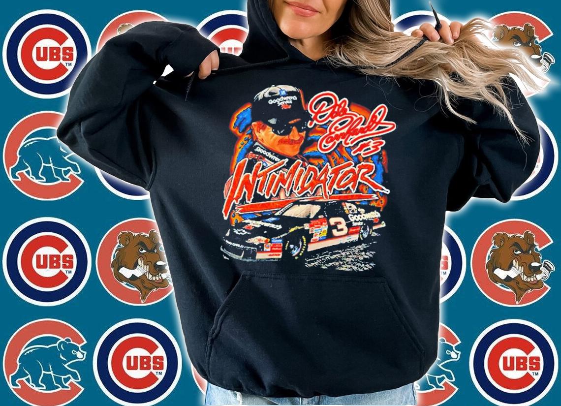 Dale Earnhardt Intimidator Racing Car Vintage Retro Shirt t-shirt hoodie
