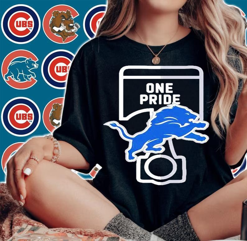 Detroit Lions One Pride T-Shirt t-shirt