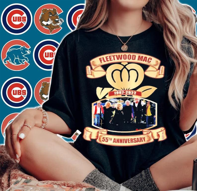 Fleetwood Mac 1967-2022 55th Anniversary Shirt t-shirt