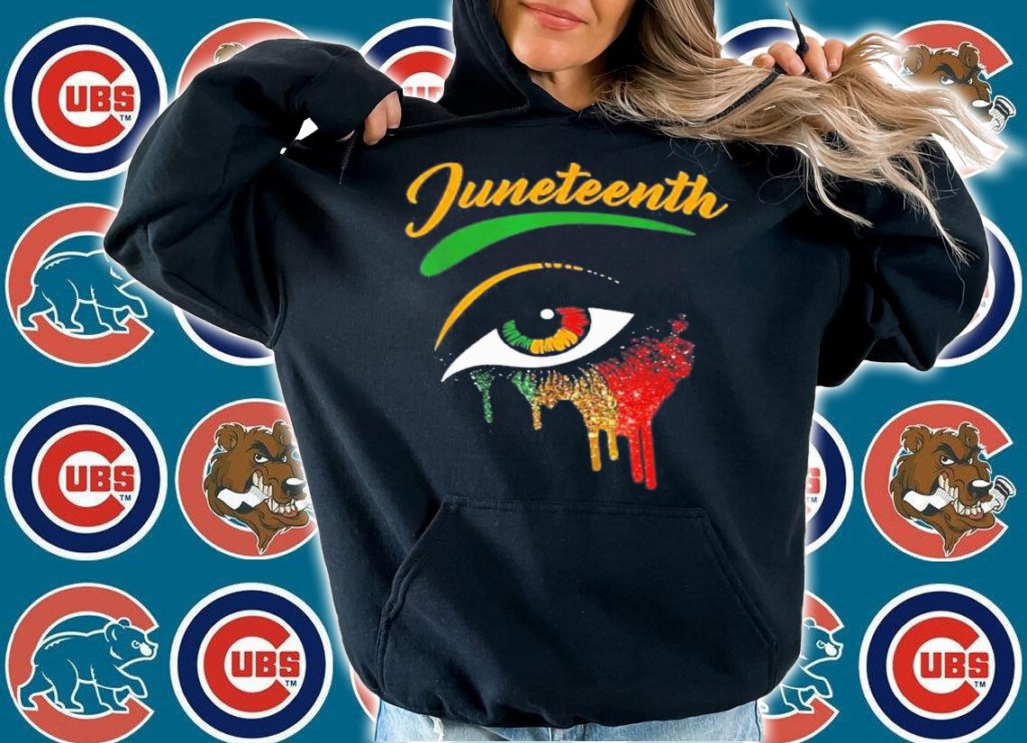 Happy Juneteenth 1865 Bright Eyes Melanin Shirt t-shirt
